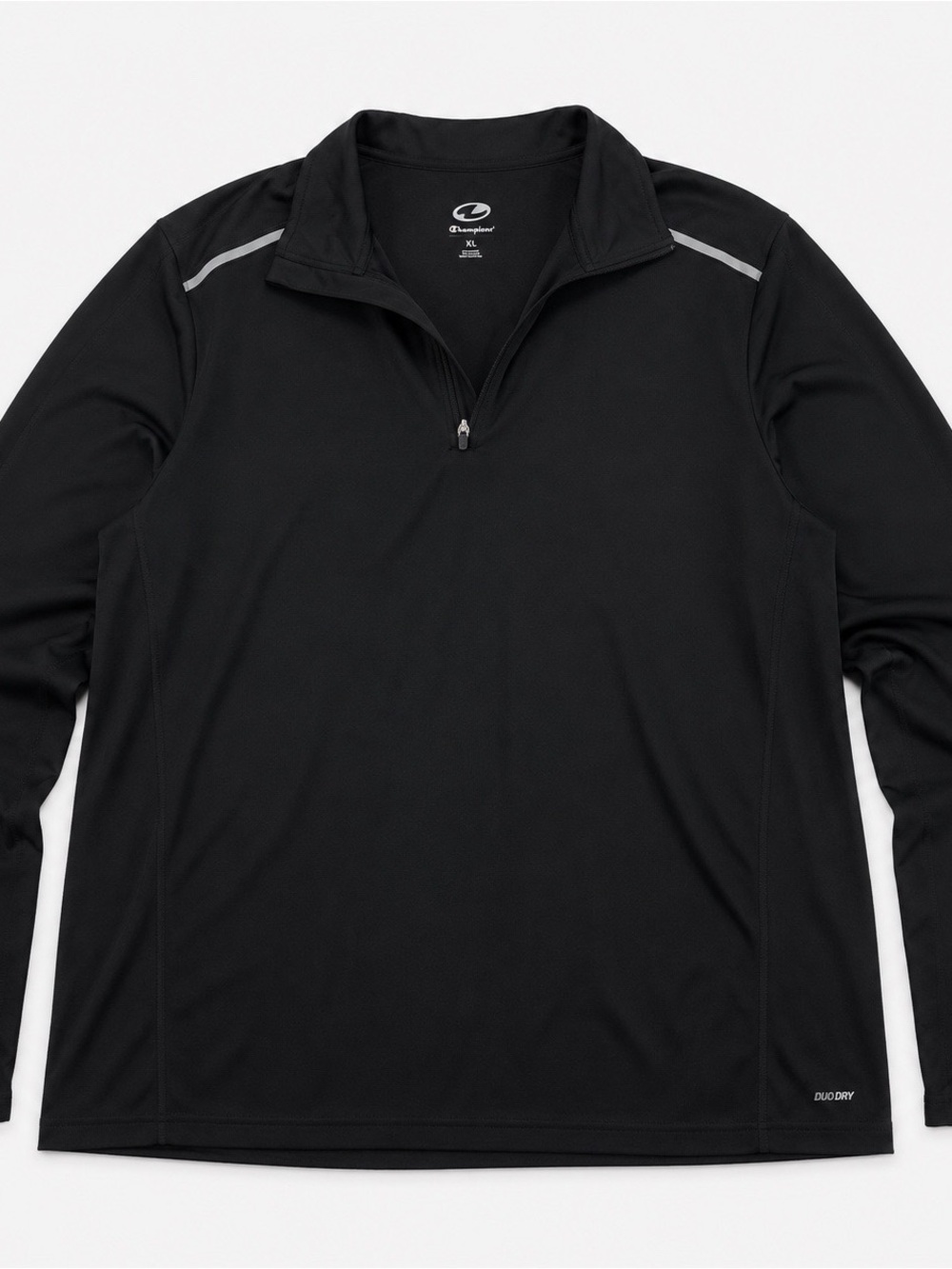 Champion Black Performance Quarter-Zip Pullover